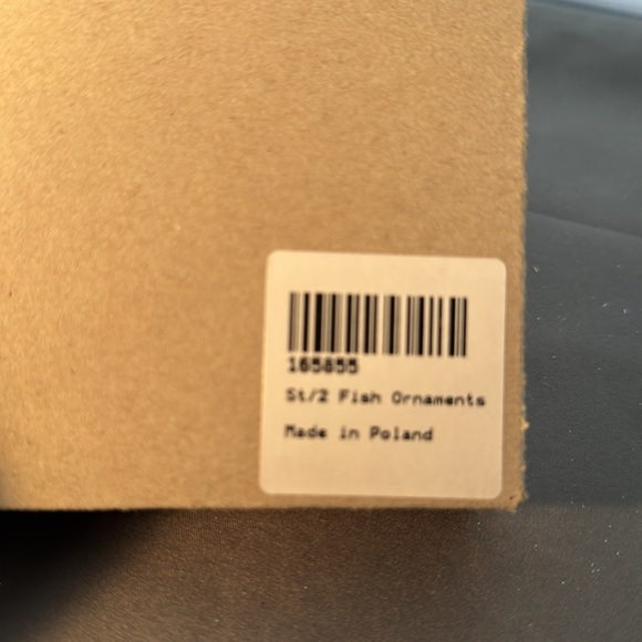 Set of two fish ornaments - Picture 4 of 4